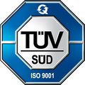 Certification de gestion de la qualité ISO 9001 par TÜV Süd