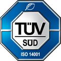 Certification de gestion environnementale ISO 14001 par TÜV Süd