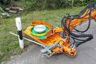 Folded-up additional mowing disc ZMS 400